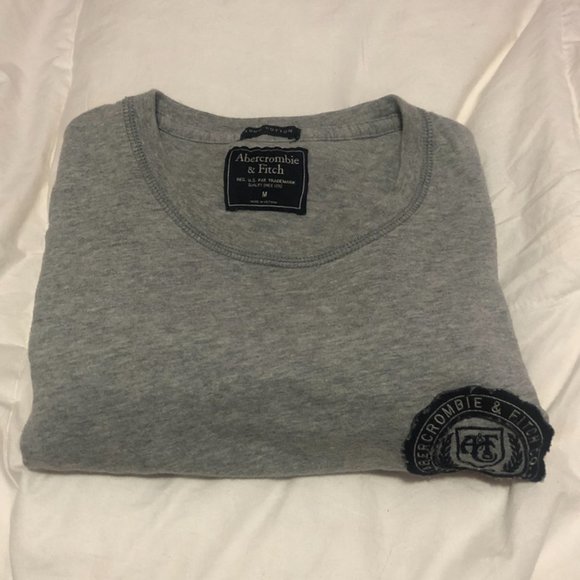 Abercrombie and Fitch Long Sleeve Tshirt Men's Size M Good Condition - Picture 5 of 5